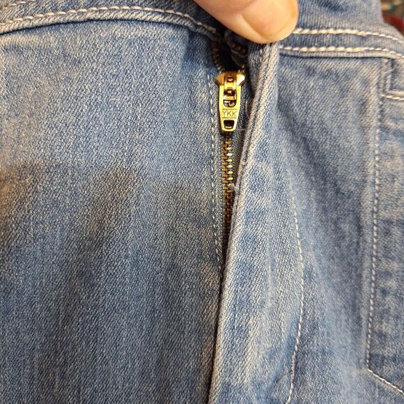 Est 1946 Cato Denim Jeans Womens 26W‎ Blue Classic Fit Stretch Wide Leg Light - Picture 8 of 11